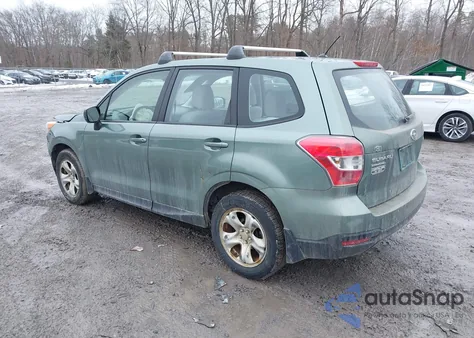 2015 Subaru Forester 2.5I z USA, uszkodzony, nr VIN JF2SJAAC5FH593127
